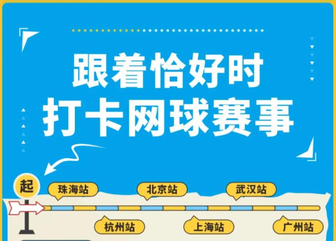 我們來了，跟著恰好時(shí)打卡網(wǎng)球賽事！